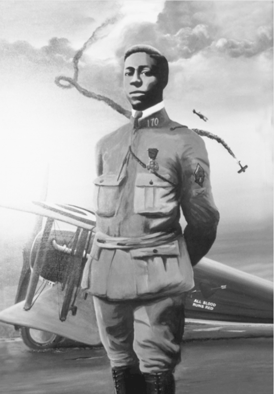 Eugène Bullard s'est illustré au profit de l'aviation française au cours de la Première Guerre mondiale.